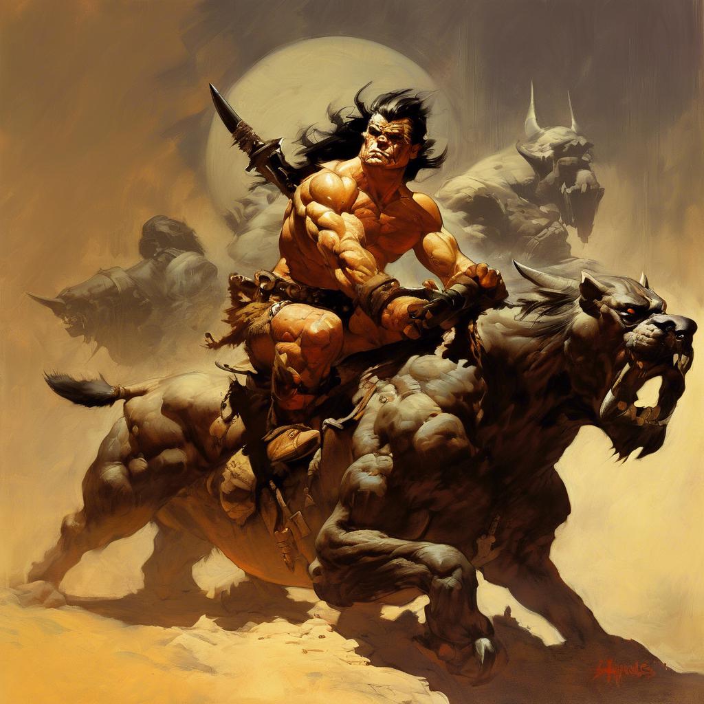 Η επίδραση του Frank Frazetta στην αναπαράσταση των Huns