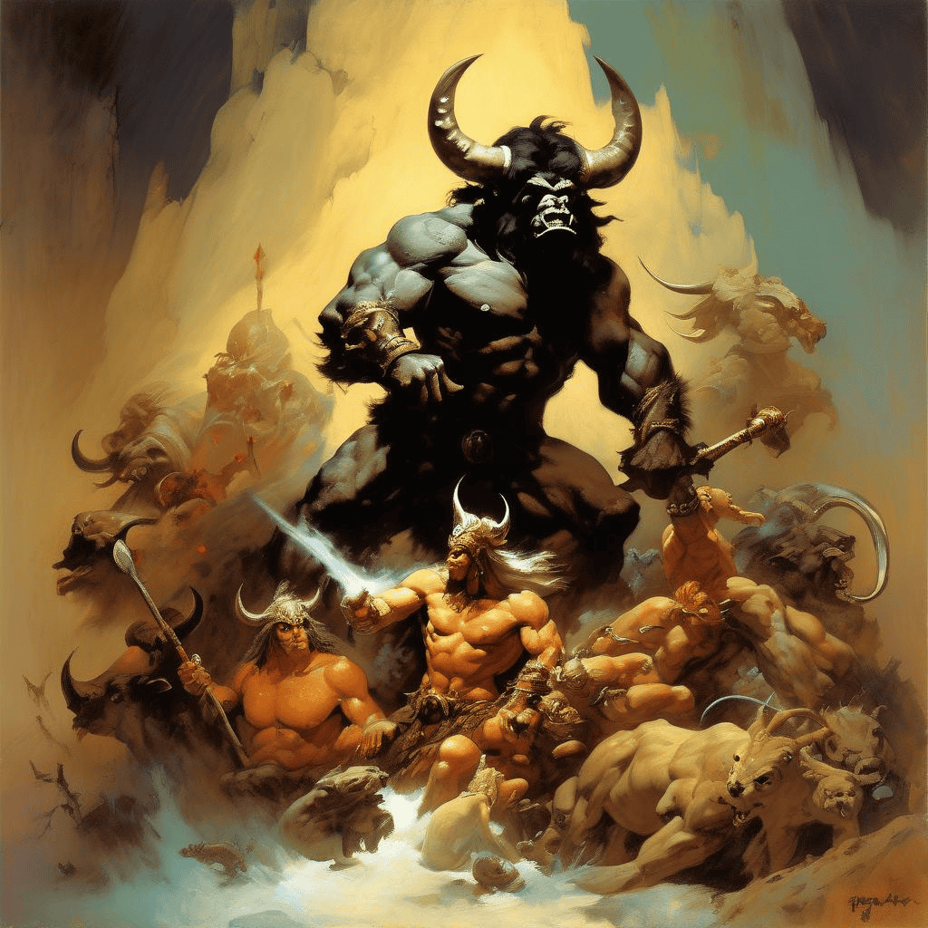 Huns – Frank Frazetta
