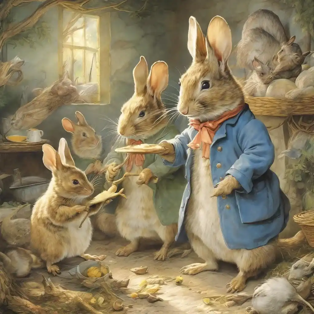 MrRat-butter – Beatrix Potter